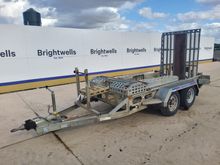 Image of Indespension Twin Axle Excavator Trailer