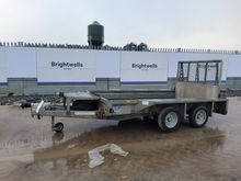 Image of Ifor Wiliams GX105HD Twin Axle Plant Trailer