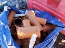 Image of Quantity of New 6 inch / 150mm Soil Pipe Fittings