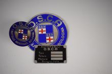 Image of O.S.C.A. Badge and chassis plate