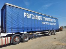 Image of SDC Tri Axle Curtain-Sided Artic Trailer