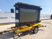 Image of American Signal Trailed Single Axle Variable Message Sign