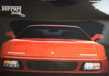 Image of Ferrari 348 and Mondial Showroom Posters Large
