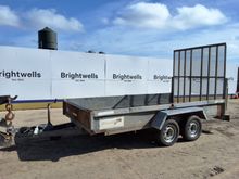Image of Indespension Challenger Twin Axle Plant Trailer
