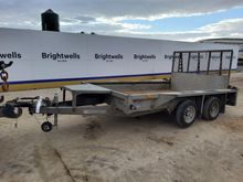 Image of Ifor Williams GX106 Twin Axle Plant Trailer