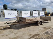 Image of Twin Axle Flatbed Trailer