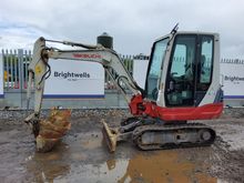 Image of Takeuchi TB228 Cabbed Mini Excavator