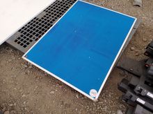 Image of 4ft X 3ft Blue Office Pinboard