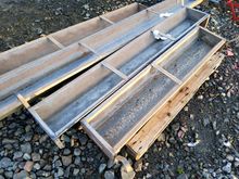 Image of 1x 6ft Hook Over Trough & 1x 4ft Hook Over Trough