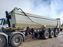 Image of Dennison EF300-200 Tri Axle Artic Tipping Trailer