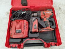 Image of Hilti 22v Combi Hammer Drill c/w Battery and Charger