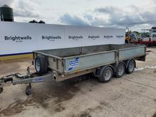 Image of Ifor Williams LM146G3 Tri Axle Dropside Trailer