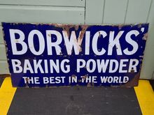 Image of Borwicks Baking Powder Sign