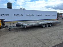 Image of Brian James T-03-T 231-5521-35-3-10 Tri Axle Car Transporter Trailer