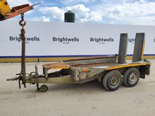Image of Ifor Williams GX84 Twin Axle Plant Trailer