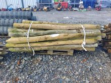 Image of 35x 7ft 4" - 5" UC4 15 Year Stakes Posts
