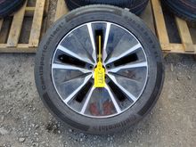 Image of 3x Alloys And Continental Tyres 233/55 R19