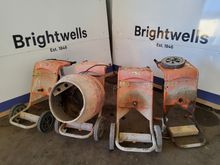 Image of 1x Cement Mixer, 3x Mixer Stands