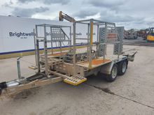 Image of Indespension Twin Axle Excavator Trailer