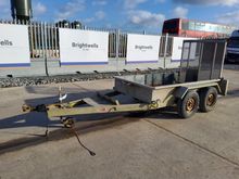 Image of Mobile ME26 Twin Axle Beavertail Plant Trailer