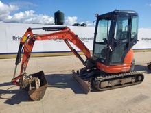 Image of U20-3 Cabbed Mini Excavator