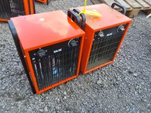 Image of 2x 9KW Electric Heaters 380v
