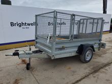 Image of Indespension Single Axle Cage Trailer