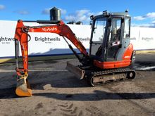 Image of Kubota KX61-3 Cabbed Mini Excavator