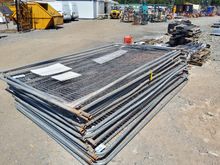 Image of Qty of Heras Fencing Panels