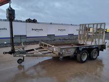 Image of Indespension 3500 KG Twin Axle Beavertail Plant Trailer