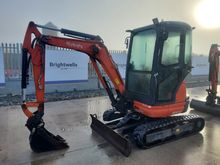 Image of Kubota U20-3a Cabbed Mini Excavator
