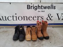 Image of 3 Pairs Of Safety Boots