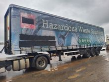 Image of MONTRACON Tri Axle Curtain-Sided Artic Trailer