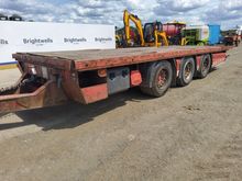 Image of SDC 25ft Tri Axle Drag Trailer