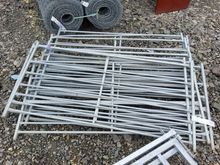 Image of 10x 6' Galvanised Sheep Hurdles