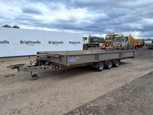 Image of Ifor Williams 3Cb TB5521-353 Tri Axle Dropside Tiltbed Trailer