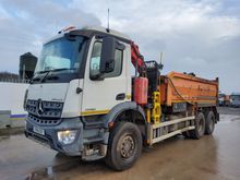 Image of MERCEDES-BENZ Arocs 2632 6x4 Tipper Grab Lorry