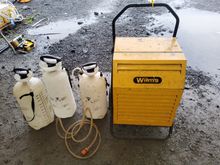 Image of Dehumidifier and 3x Dust Suppression Tanks