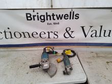 Image of 2x Makita Angle Grinders