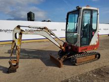 Image of Takeuchi TB216 Cabbed Mini Excavator