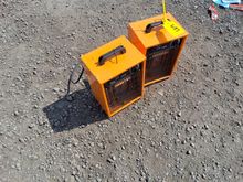 Image of 2x 2.8 KW Electric Heaters 240V