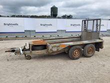 Image of Ifor Williams GX84 Twin Axle Plant Trailer