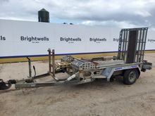 Image of Indespension Digaloc Ultra Twin Axle Excavator Trailer