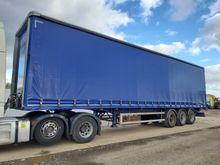 Image of SDC Tri Axle Curtain-Sided Artic Trailer