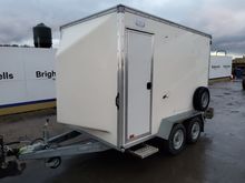 Image of Blueline Twin Axle Box Trailer - Mobile Emission Lab