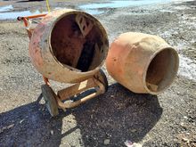 Image of Altrad Belle Electric Mixer c/w Spare Drum