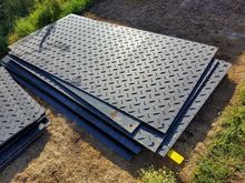 Image of 10pcs 8' x 4' 12mm Ground Protection Mats