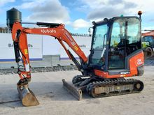 Image of Kubota KX027-4 Cabbed Mini Excavator