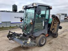 Image of Ransomes MP493 4WD Cabbed Ride On Batwing Mower