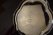 Image of Solid Silver Salver 15cm diameter